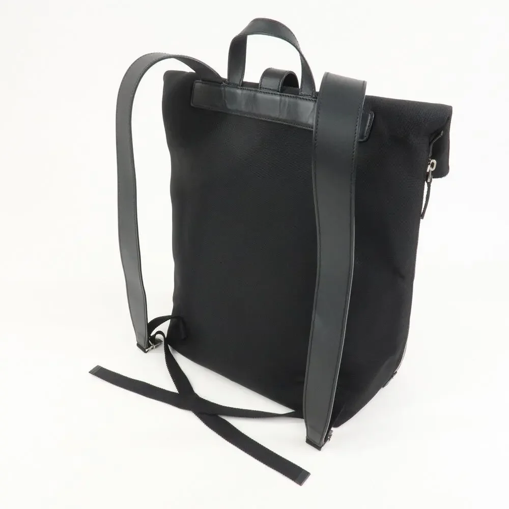 Gucci Sherry Canvas Backpack Black